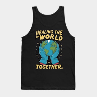 United for Earth - A Global Call to Heal Together Tank Top